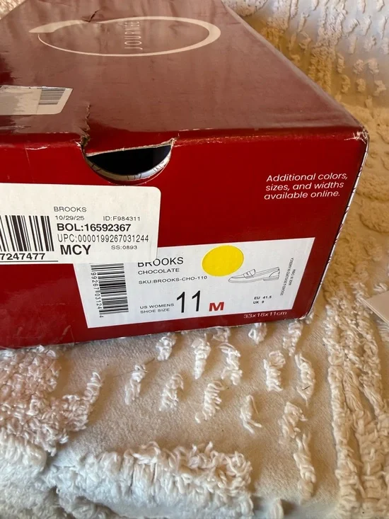 Journee Collection Brown Suede Penny Loafers #579 - Picture 6 of 6